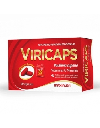 VIRICAPS C/60CAPS PAULLINIA CUPANA (MAXINUTRI)