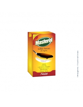 MASFEROL SUSPENSAO 100ML SULFATO FERROSO (NATULAB)