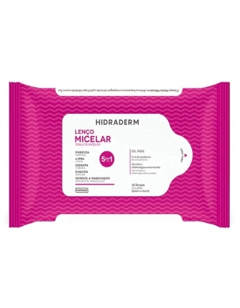 LENCO UMEDECIDAS MICELAR HIDRADERM C/25 UND (FARMAX)