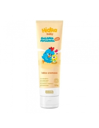 TALCO CREME HIDRABABY GALINHA PINTADINHA 120G (FARMAX)