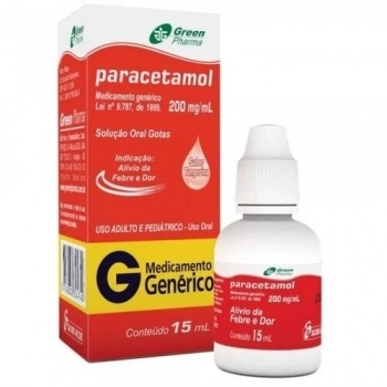 PARACETAMOL GOTAS 15ML (GREEN PHARMA)
