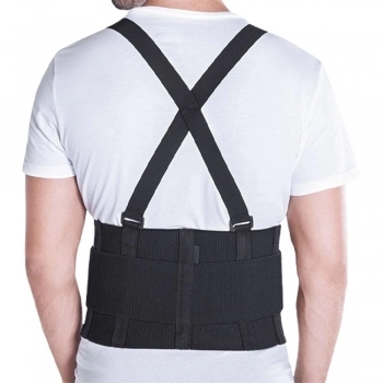 CINTA PROTETORA COSTAS E CINTURA PRETO P (KSN061) (KESTAL)