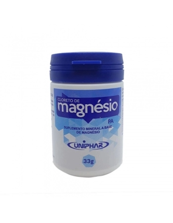 CLORETO DE MAGNESIO PA PO 33G (UNIPHAR)