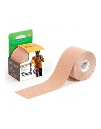 FITA DE KINESIO 5M X 5CM BEGE TMAX (CONTROLLER)