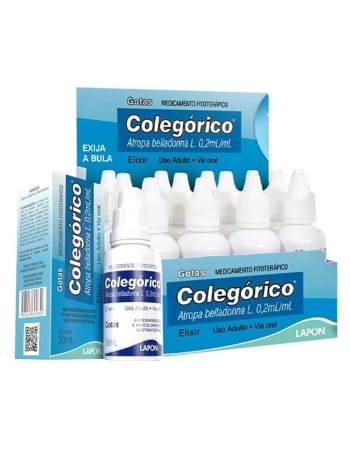 ELIXIR COLEGORICO 30ML C/12 UND (LAPON)
