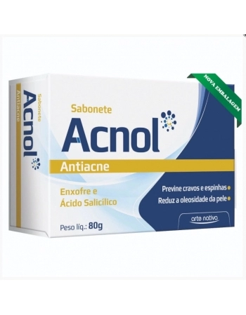 SAB.ACNOL C/AC.SALICILICO+ENXOFRE 90G