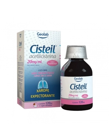 CISTEIL XAROPE INFANTIL 120ML ACETILCISTEINA (GEOLAB)