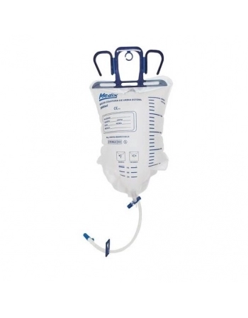 COLETOR P/URINA SISTEMA FECHADO 2L (MEDIX)