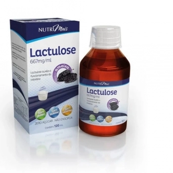 LACTULOSE AMEIXA SUSPENSAO 120ML (NUTRIEX)