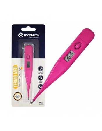 TERMOMETRO DIGITAL TERMO MED PINK (INCOTERM)