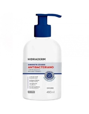 SABONETE LIQUIDO HIDRADERM ANTI-BACTERIANO 480ML (FARMAX)