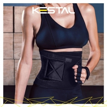 CINTA MODELADORA AJUSTAVEL PRETO M (KSN062) (KESTAL)