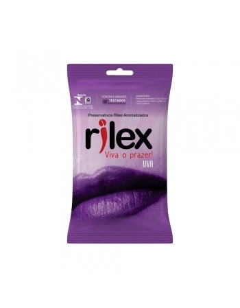 PRESERVATIVO RILEX UVA C/3 UND (INOVATEX)