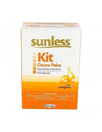 KIT DOURA PELOS SUNLESS C/COLAGENO (FARMAX)
