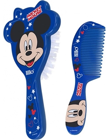 KIT ESCOVA E PENTE MICKEY