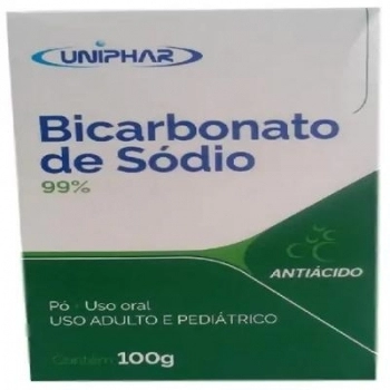 BICARBONATO DE SODIO PO 100G (UNIPHAR)