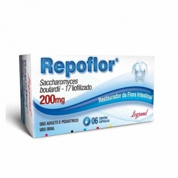 REPOFLOR 200MG INF.C/6ENV.