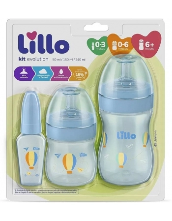 KIT MAMADEIRA PRIMEIROS PASSOS AZUL (628821) (LILLO)