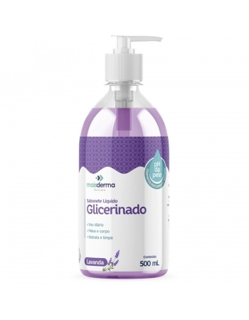 SAB.LIQ.GLICE.LAVANDA MAISDERMA 500ML