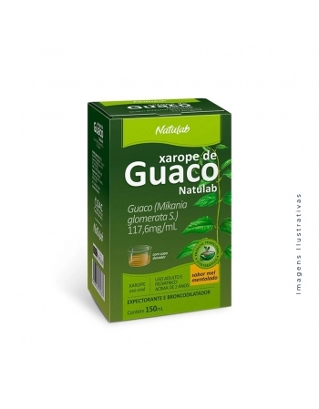 GUACO MEL XAROPE 150ML (NATULAB)