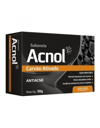 SAB.ACNOL CARVAO ATIVADO 90G