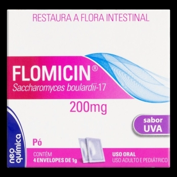 FLOMICIN 200MG INF.C/4ENV.UVA