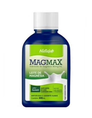 LEITE MAGNESIA MAGMAX HORTELA 300ML