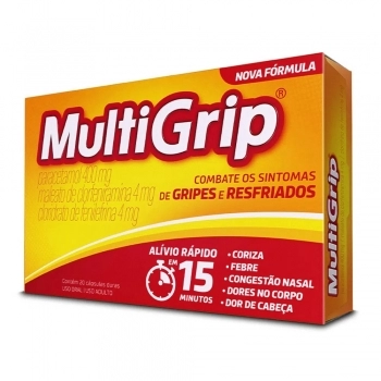 MULTIGRIP C/20CAPS PARAC+CLORF+FENILEFRINA