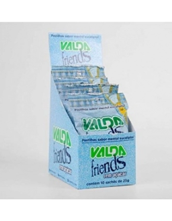 VALDA FRIENDS PAST.S/ACUCAR C/10 25G