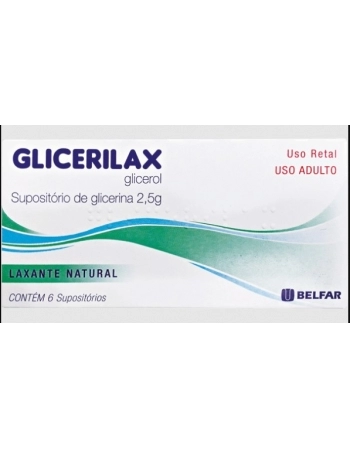 SUPOSIT.GLICERINA AD.C/6 GLICERILAX