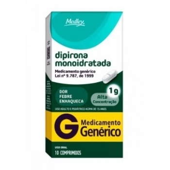 DIPIRONA 1G C/10CPR