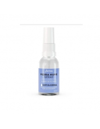 PEDRA HUME C/GLICERINA SPRAY 30ML (FARMAX)