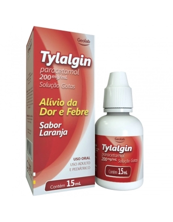 TYLALGIN GOTAS 15ML PARACETAMOL (GEOLAB)