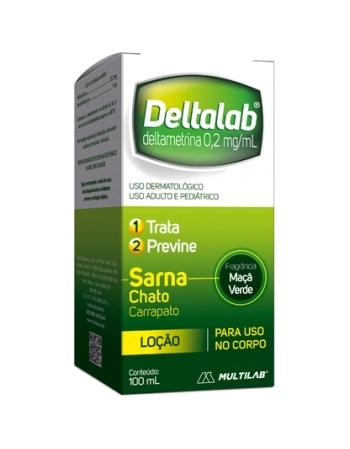 DELTALAB LOCAO 100ML DELTAMETRINA (MULTILAB)