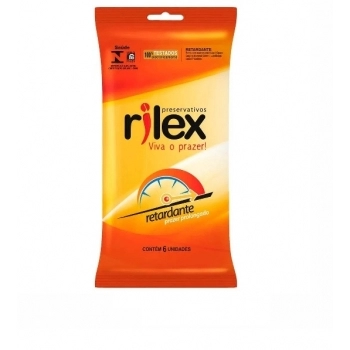 PRESERVATIVO RILEX RETARDANTE C/6 UND (INOVATEX)