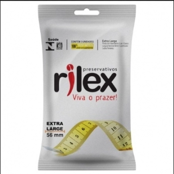 PRESERVATIVO RILEX EXTRA LARGO C/3 UND (INOVATEX)