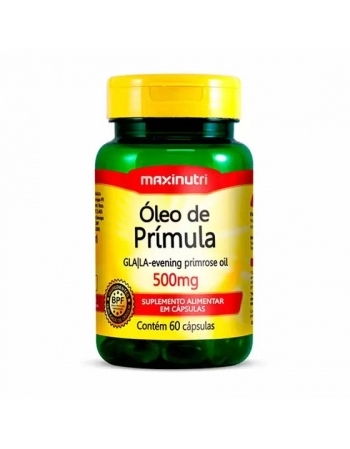 OLEO DE PRIMULA 500MG C/60CAPS (MAXINUTRI)