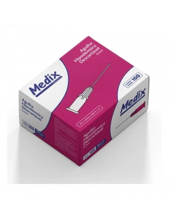 AGULHA DESCARTAVEL 40 X 12 C/100 UND (MEDIX)