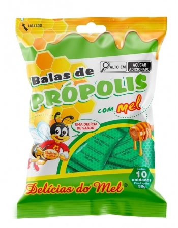 BALAS GENGIBRE/MEL C/10 38G (BALAS BELA VISTA)