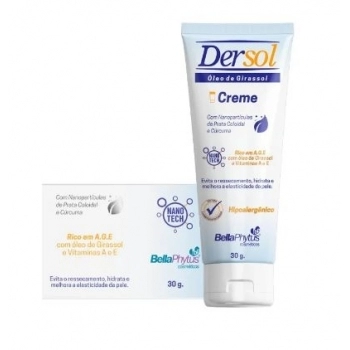 OLEO DE GIRASSOL DERSOL CREME 30G