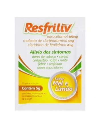 RESFRILIV CHA MEL E LIMAO C/50 ENVELOPES (GEOLAB)