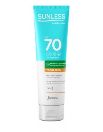 PROT.SUNLESS OIL FREE FPS 70 120G T.SECO