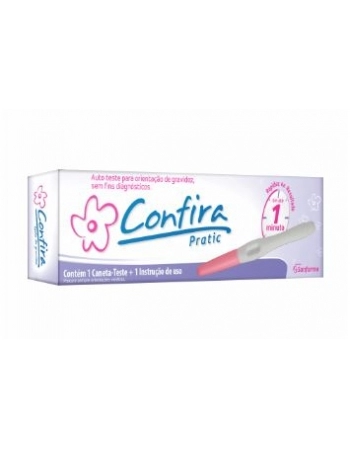 TESTE DE GRAVIDEZ CONFIRA PRATICO (SANFARMA)
