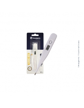 TERMOMETRO DIGITAL TERMO MED BRANCO (INCOTERM)