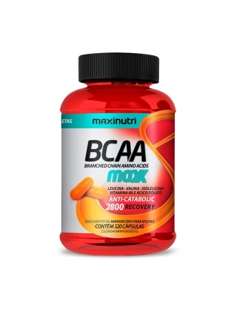 BCAA MAX 2800 C/120CAPS (MAXINUTRI)