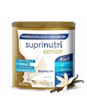 SUPLEMENTO SUPRINUTRI 400G BAUNILHA