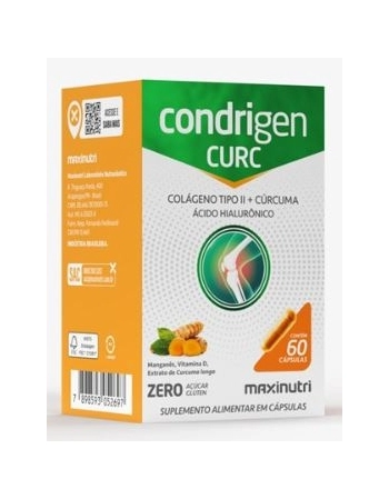 COLAGENO TIPO II CONDRIGEN CURC C/60CAPS