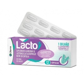 LACTO C/12CAPS LACTOBACILLUS ACIDOPHILUS