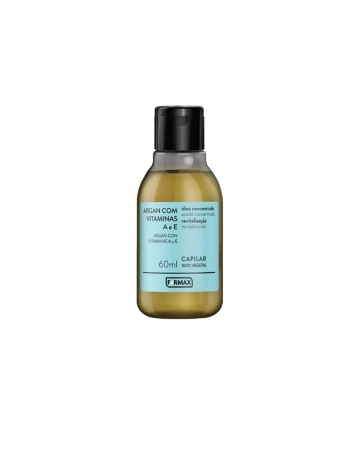 OLEO CAPILAR ARGAN + VITAMINA A E E 60ML (FARMAX)