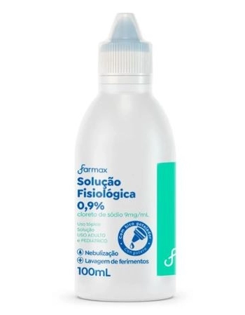 SORO FISIOLOGICO C/TAMPA 100ML SORIMAX (FARMAX)